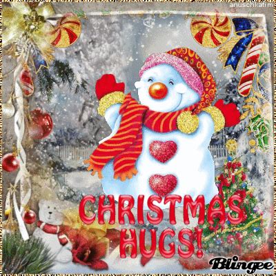 Christmas Hugs for all my Friends! Picture #118564062 | Blingee.com