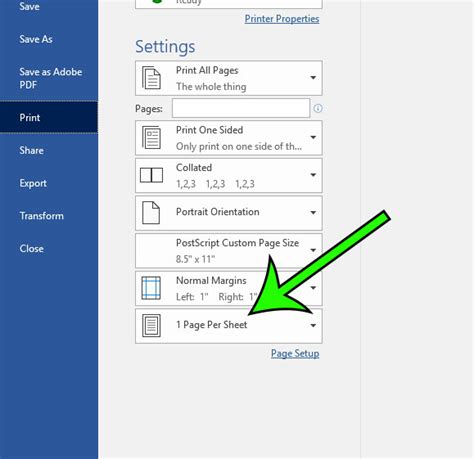 How to Print Four Pages Per Sheet in Microsoft Word for Office 365 ...