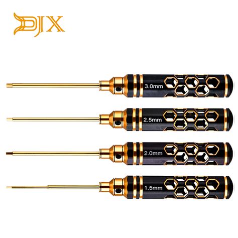 Djx 4pcs Screwdriver Repair Tool Set Hex Screwdriver Tools For Rc Car ...