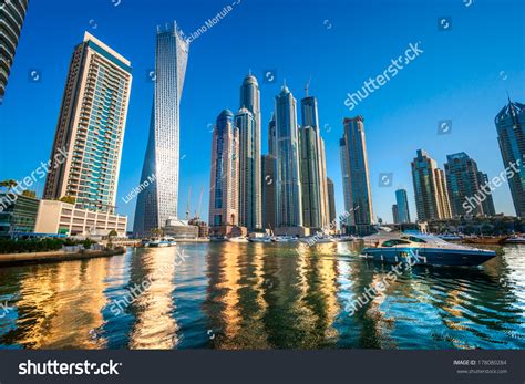 Skyscrapers Dubai Marina Uae Stock Photo 178080284 | Shutterstock