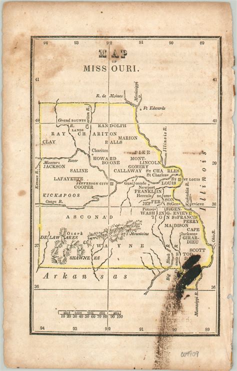 Map of Missouri | Curtis Wright Maps