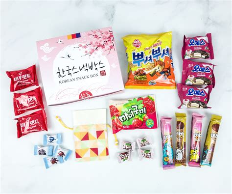 Korean Snack Box June 2019 Subscription Box Review + Coupon - Hello ...