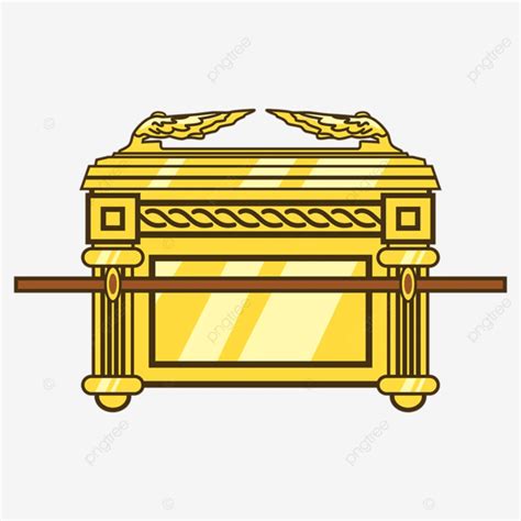 Golden Ark Of The Covenant Clip Art Vector, Gold, Clip Art, Ark Of The Covenant PNG and Vector ...