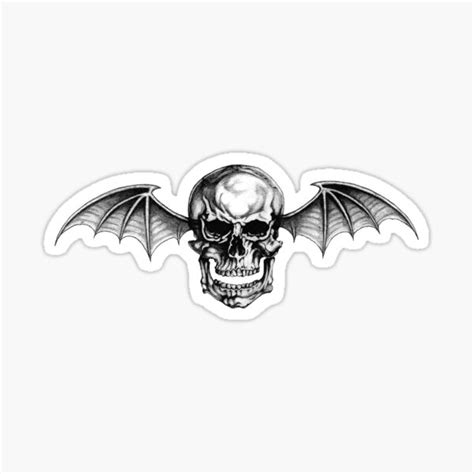 "a7x" Sticker for Sale by bigmanebiggu | Redbubble