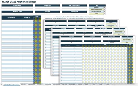 Student attendance excel template - honmotor