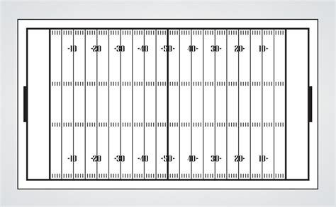 Line of american football field. Vector illustration. 3691764 Vector Art at Vecteezy