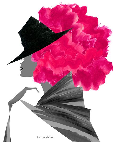 fashion illustration - Black Hat - | www.opus-opus.com/style… | Flickr