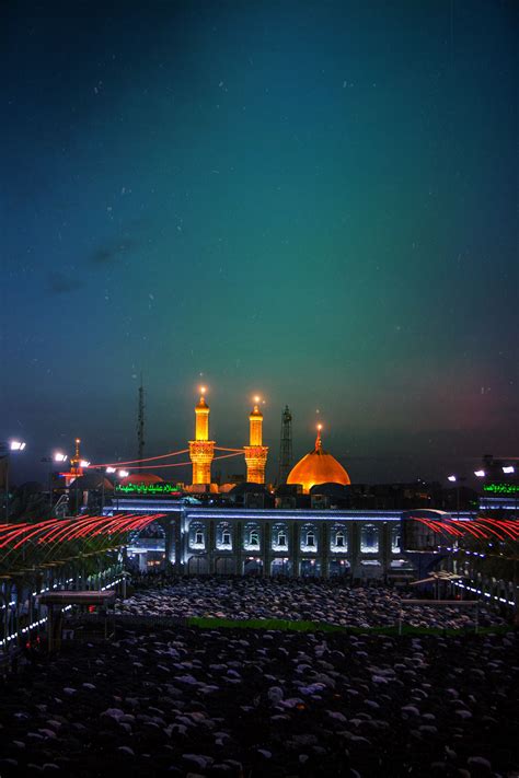 Hussain's Karbala Karbala Iraq, Imam Hussain Karbala, Beautiful Mosques, Beautiful Places ...