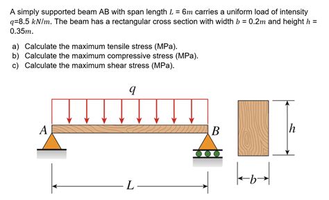 [Solved] Stresses in Beams, calculate the maximum tensile stress,... | Course Hero