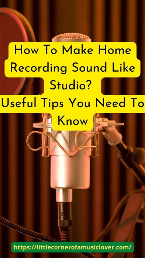 How to Make Home Recording Sound Like a Studio