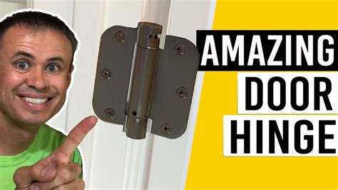 Easy Install: Auto Close Door Hinge (Keeps It Closed) - YouTube