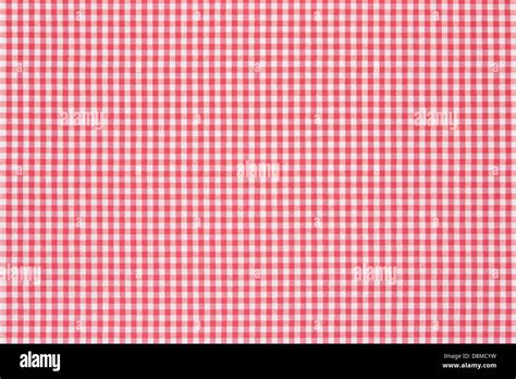 Red and white tablecloth texture background Stock Photo - Alamy