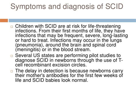 Severe combined immunodeficiency