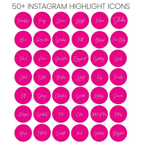 100 Instagram Highlight Covers Black bg Pink lipgloss Stationery Design & Templates etna.com.pe