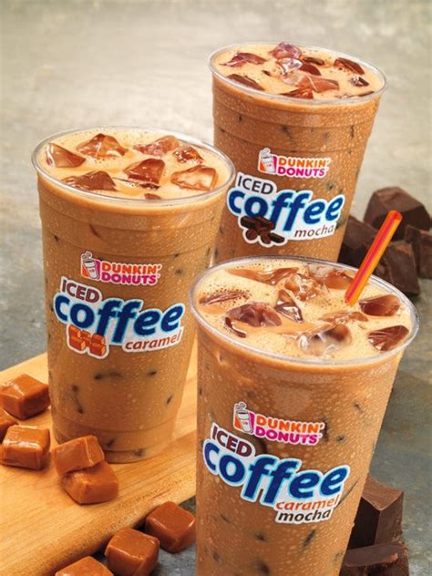 Caramel iced coffee- sweet and light with a delicious flavor! Iced ...