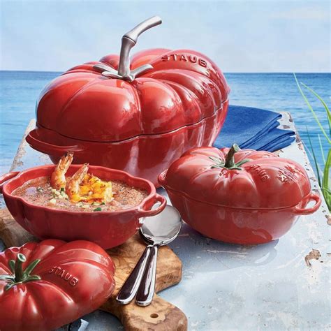 Staub Tomato Cocotte, 3 qt. | Sur La Table