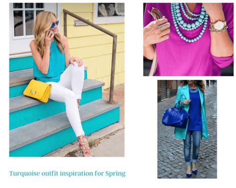 Turquoise Outfit Inspiration For Spring - K.Barrett Styling