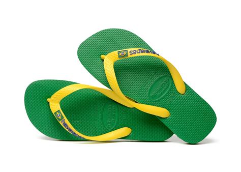 Flip-Flops Flip-flops - Havaianas Brasil Logo Green - Brand Havaianas