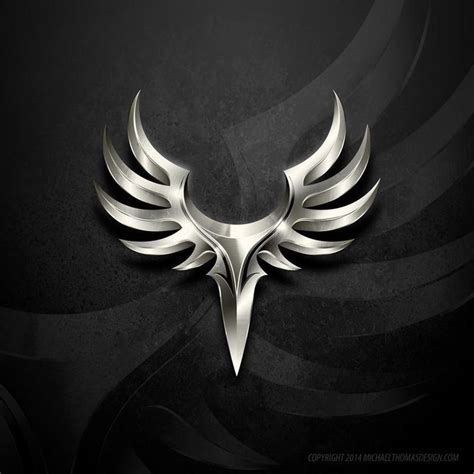 Ailes de la Nuit (Wings of the Night) Clan Logo by LittleBOYblack on DeviantArt | Logo dragon ...