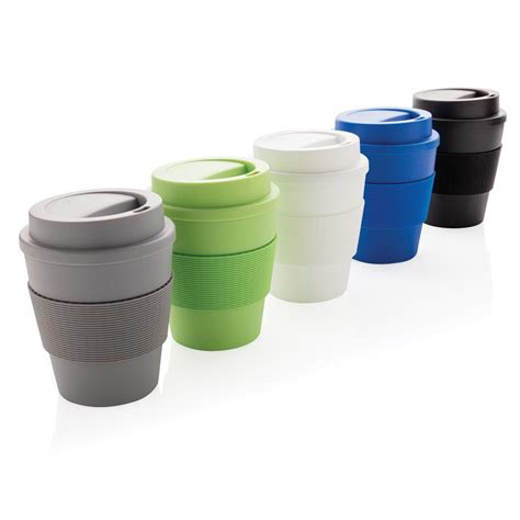 Reusable Coffee Cup With Screw Lid 350Ml | Branded Coffee Mugs ...