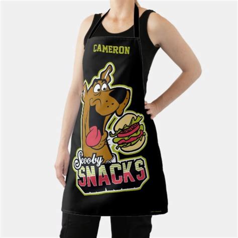 Scooby-Doo "Scooby Snacks" Logo Apron | Zazzle