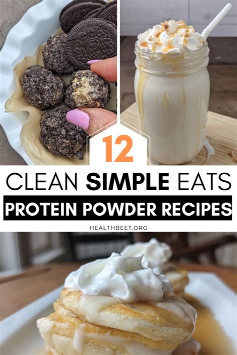 12 Tasty Clean Simple Eats Protein Powder Recipes - Health Beet