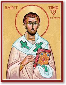 Men Saint Icons: St. Timothy Icon | Monastery Icons