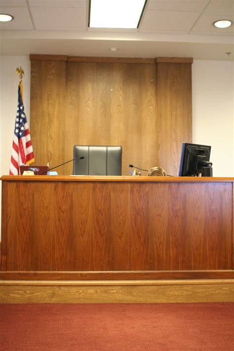 Judge's Bench Inside Courtroom at EOIR Immigration Court E… | Flickr