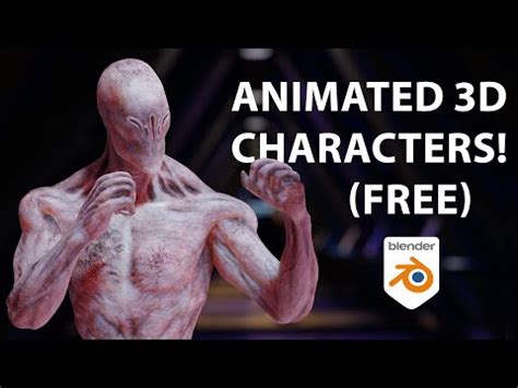 Free Animated 3D-Characters! (Mixamo & Blender) - YouTube