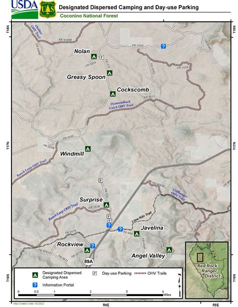 New designated dispersed camping sites to be implemented west of Sedona