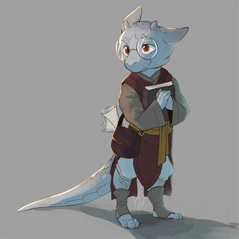 [OC] [Art] Meet Rev the kobold librarian! : r/DnD