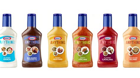 kraft salad dressing flavors list