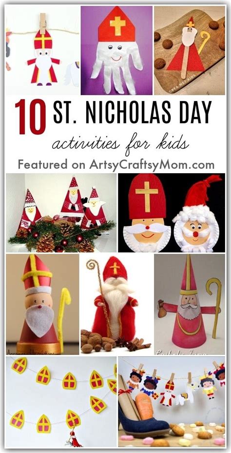 10 St. Nicholas Day Activities for Kids | Activities for kids, Crafts for kids, St nicholas day