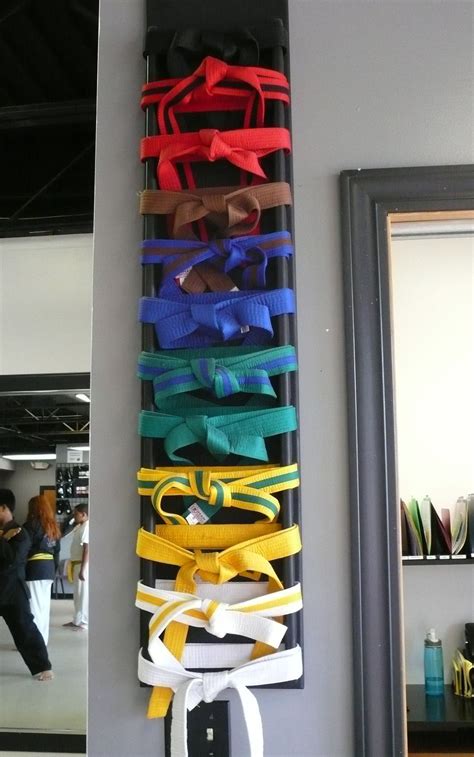 Kyuki-Do Belt Ranking System - we do Tang Soo Do but i love the display ...