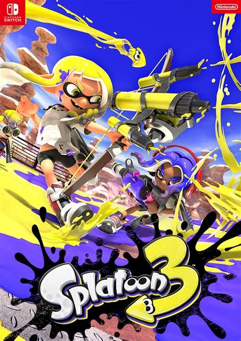 Splatoon 3 - Poster - Promotendo