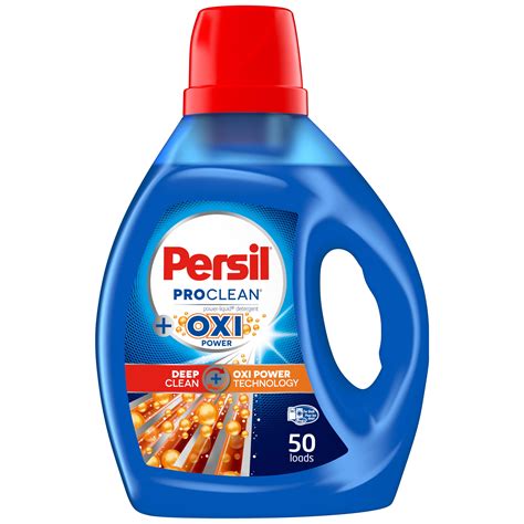 Persil ProClean Liquid Laundry Detergent, High Efficiency (HE), Plus ...