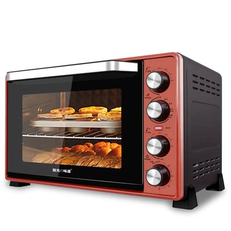 45 Liters Large Capacity Household Commercial Ecletric Ovens Multi functional Baking Oven with 6 ...