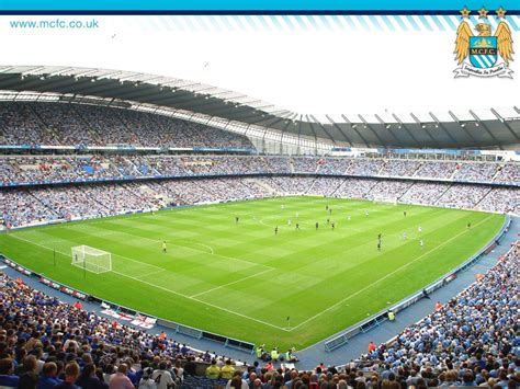 Manchester City Stadium Wallpaper / Manchester City Gold Wallpaper HD ...