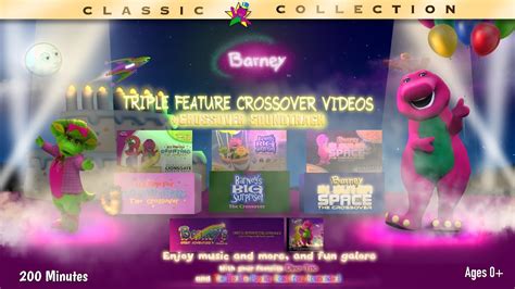 Barney: 3-Pack Crossovers + Crossover Soundtrack V2: Official Trailer - YouTube