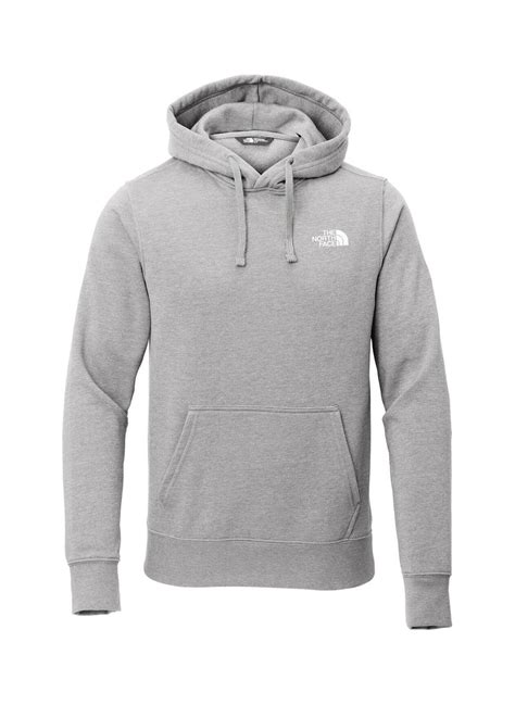 Custom Embroidered The North Face Men's TNF Light Grey Heather Pullover ...