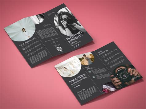 Photographer Tri-Fold Brochure Design Template | TechMix