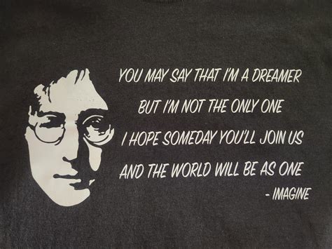 John Lennon "Imagine" T-Shirt - Wicked Xtreme Graphics