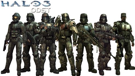 Halo 3 ODST Squad by ToraiinXamikaze on DeviantArt