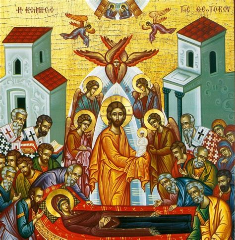 The Dormition of Theotokos – TheHolyArt