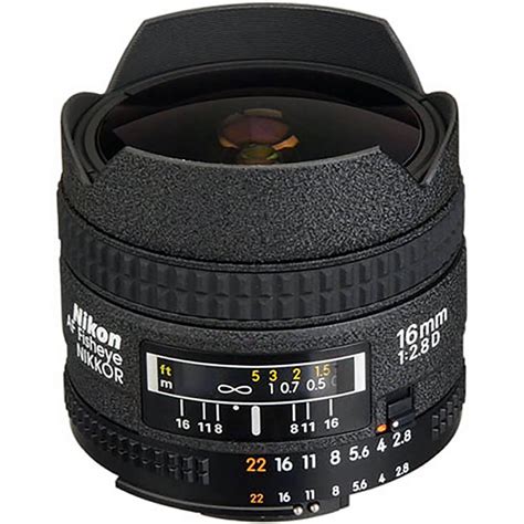 Nikon AF-D 16mm F2.8 Fisheye Lens | McBain Camera