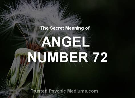 Angel Number 72 and its Meaning