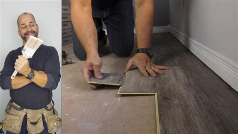 How to Install Vinyl Plank Flooring Quick and Simple - YouTube