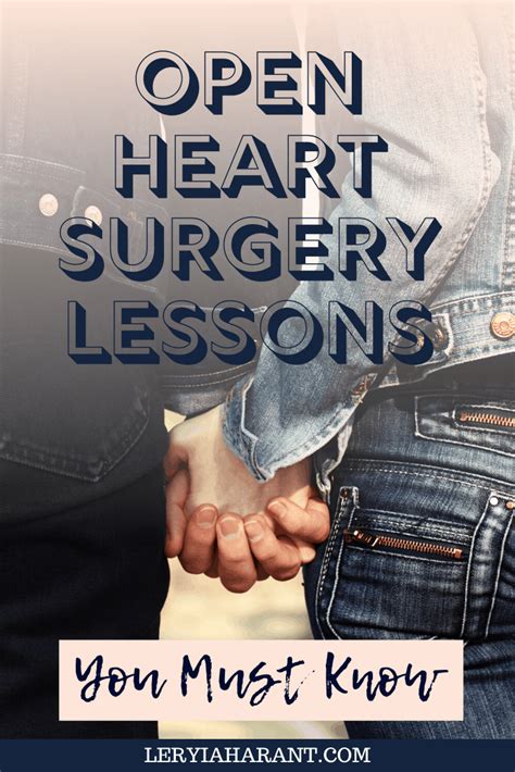 Open Heart Surgery Lessons You Must Know | Open heart surgery, Heart surgery, Open heart