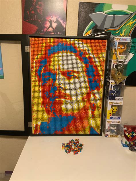 Star-Lord Rubiks Cube Mosaic | Etsy