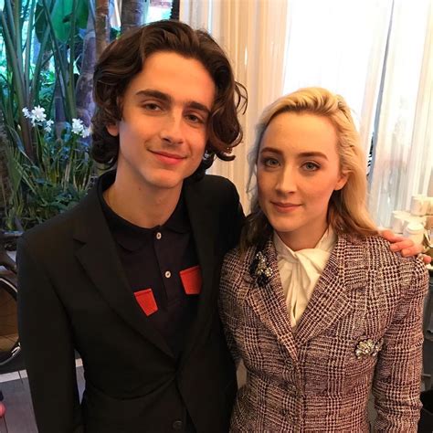 10 Things To Know About Timothée Chalamet And Saoirse Ronan's ...